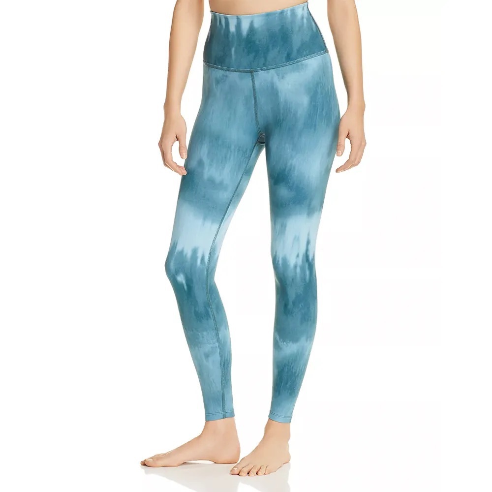 Beyond Yoga Olympus High-Rise Tie-Dye Leggings - Bali Blue